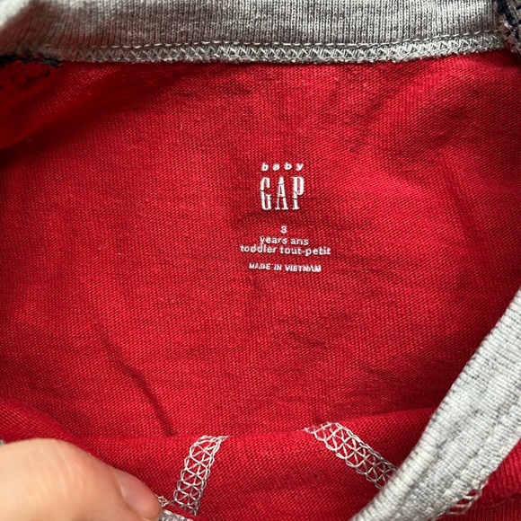 3/$15 Baby Gap | Baseball Shirt - Picture 2 of 3